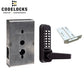 Code Locks - CL410 Gate Box Kit - Mechanical Lock - Medium Duty - Tubular Latch Bolt Gate Box Kit - Optional Finish - UHS Hardware