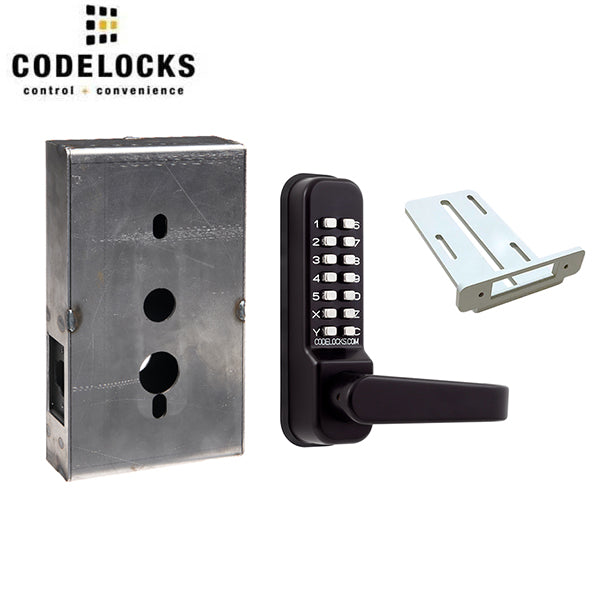 Code Locks - CL410 Gate Box Kit - Mechanical Lock - Medium Duty - Tubular Latch Bolt Gate Box Kit - Optional Finish - UHS Hardware