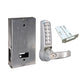 CodeLocks - CL4210 Gate Box Kit - Electronic Door Lock - Electronic Tubular Latchbolt Gate Box Kit - Brushed Steel - UHS Hardware