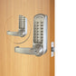 Code Locks - CL610 - Mechanical Lock - Heavy Duty - 2 3/4" Backset - Tubular Latchbolt - Code In / Out - Optional Marine Grade - Grade 2 - UHS Hardware