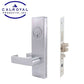 Cal-Royal - NM8050 - NM Series Mortise Lock - Heavy Duty - Office / Entrance Function - SE Escutcheon - 2 3/4" Backset - Right Handed - Satin Chrome - Fired Rated - Grade 1