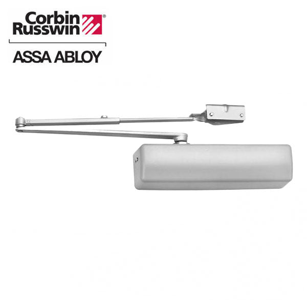 Corbin Russwin - DC3210 - Full Cover Surface Door Closer - High Traffic - Adjustable Size 1-6 - Non-Handed - Aluminum - Grade 1