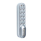CodeLocks - KL1000-PS - Classic+ Electronic Kit Lock - No Pre-Assembly - Locker Lock - Optional Handing - Silver