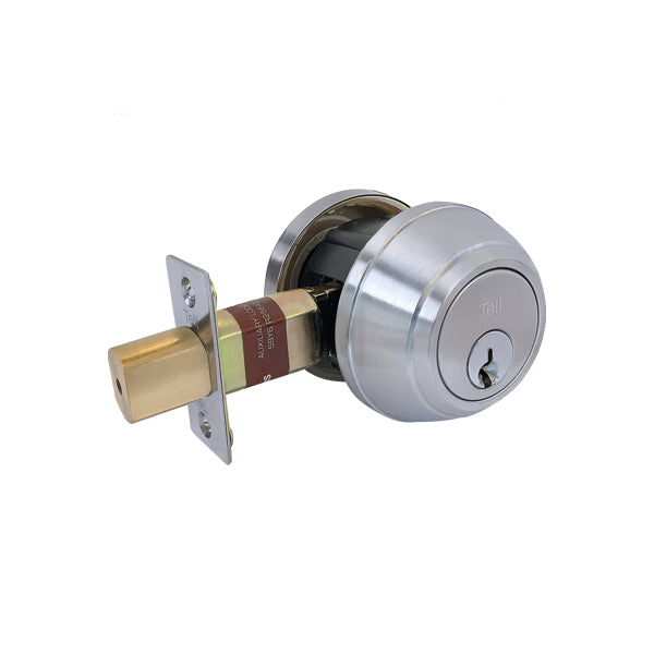 TELL - CL100679 - Heavy Duty - Tubular Deadbolt - Double Cylinder
