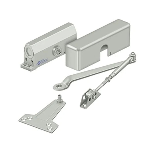 Deltana - DC70 Door Closer - Universal Handing - UL & CUL Listed - Optional Finish