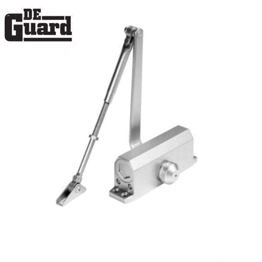 Hydraulic Door Closer / w/ P.A Bracket / Grade 1- Satin Nickel - Size 2 - UHS Hardware