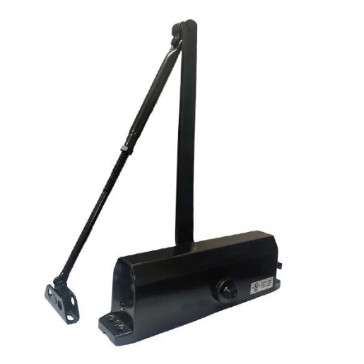 Hydraulic Door Closer / Back Check / w/ P.A Bracket - Grade 1 - Duradonic - Size 4 - UHS Hardware