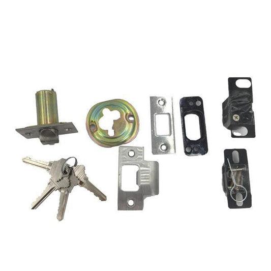 4 x Premium Commercial Combo Lock Set w/ Knob & Deadbolt – 26D Silver – SC4 Keyway – Grade 2 (Pack of 4) - UHS Hardware