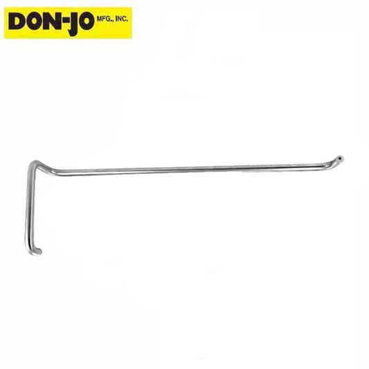 Don-Jo - 19147 - Door Push / Pull - 40" CTC Push - 8" CTC Pull - 628 - Satin Aluminum