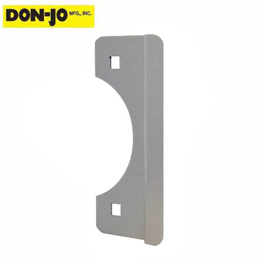 Don-Jo - SLP-206 - Latch Protector - 12 Gauge Steel - Silver Coated - UHS Hardware