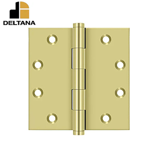 Deltana - 4-1/2" x 4-1/2" Square Hinges - 0.134 Thickness - Optional Finish