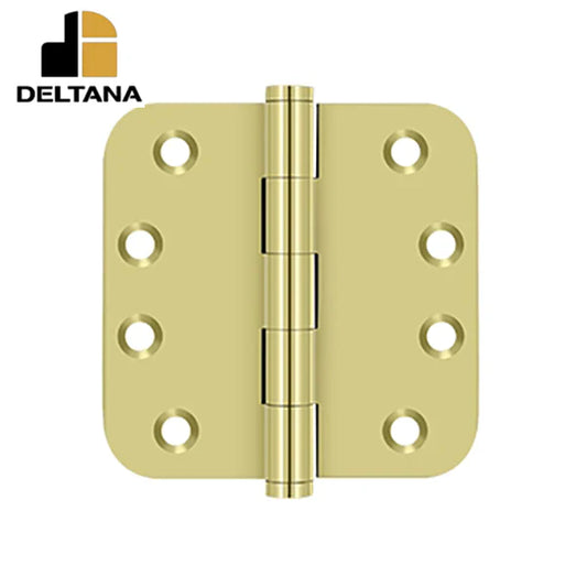 Deltana - 4" x 4" x 5/8" Radius Hinge Residential - 0.085 Thickness - Optional Finish