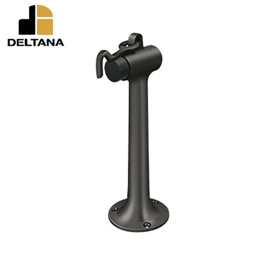 Deltana - Floor Mount - 8" Bumper w/ Hook - Optional Finish