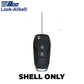 Ilco - 2015-2020 Ford - FORD-FLIP3B1 - 3-Button Flip Remote Key SHELL (AFTERMARKET)