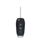 Ilco - 2015-2020 Ford - FORD-FLIP3B1 - 3-Button Flip Remote Key SHELL (AFTERMARKET)