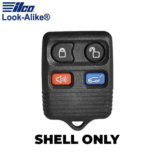 Ilco - 2000-2011 Ford - FORD-RKE4B1 - 4-Button Keyless Entry Remote Key SHELL (AFTERMARKET)