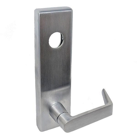 Falcon - 510NL-D - 25 Series - Exit Device Trim - Dane Lever - US26D - Satin Chrome - Night Latch