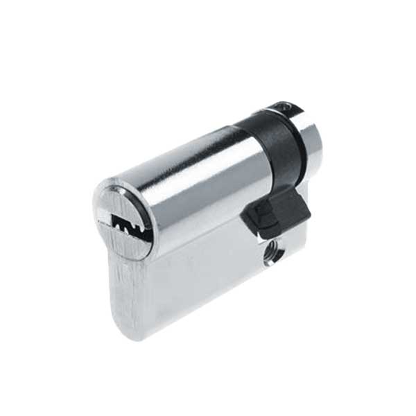 GAAB - I292-04- Profile Cylinder - Single Sided - Satin Chrome - (High Security) (46mm) - UHS Hardware