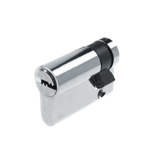 GAAB - I292-04- Profile Cylinder - Single Sided - Satin Chrome - (High Security) (46mm) - UHS Hardware