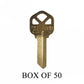 ESP KW1 Key Blank - HPC - 50-Pack