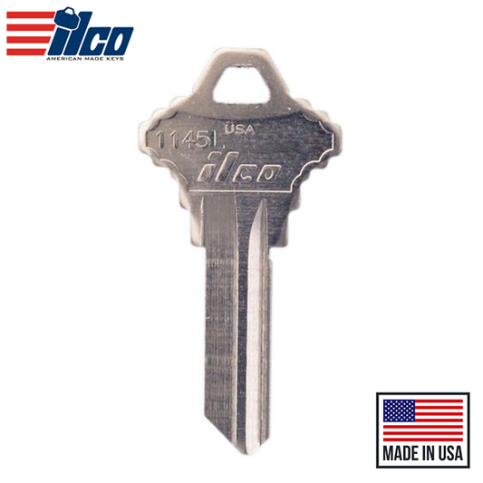 Ilco - 1145L SCHLAGE Key Blank - 5 Pin or Disc