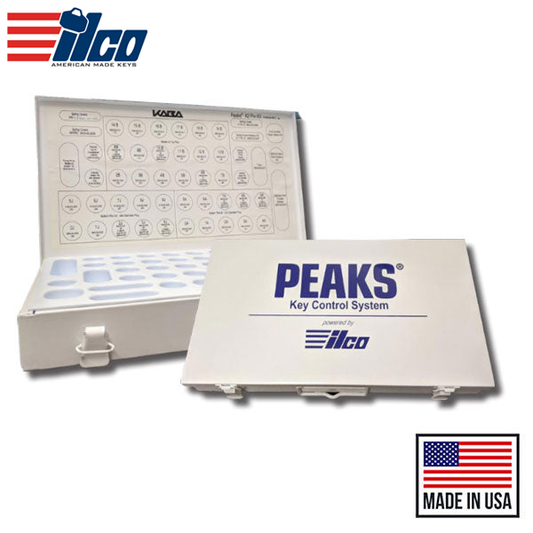 Ilco - 3400-00-5012 - PEAKS - Universal SFIC Cylinder Lock Pinning Kit - A2 System Pin Kit - Key Control System