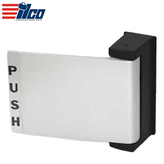 Ilco - 459 Original Paddle Lever - Push or Pull to Left Optional - Clear Aluminum