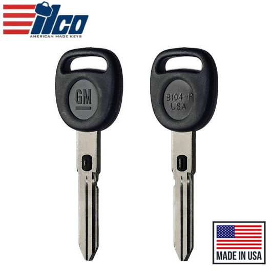 1997-2004 Chevrolet - B104-P-12 - #12 VATS Key -  (ILCO)
