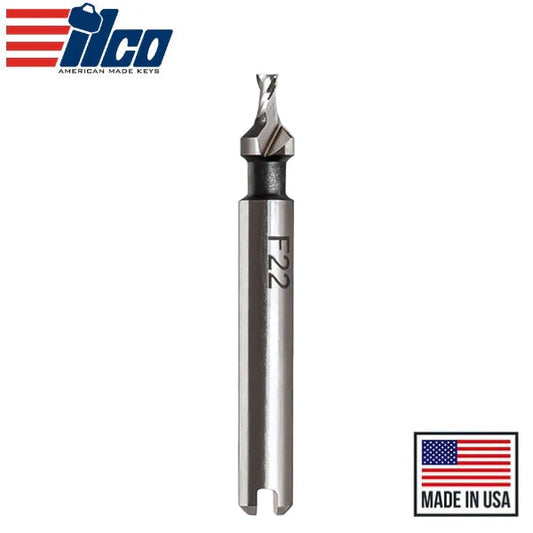 Ilco - D739973ZB - F22 Cutter - 2.5mm (AL-TiN) - for Club Jr, Club, Matrix Key Machines