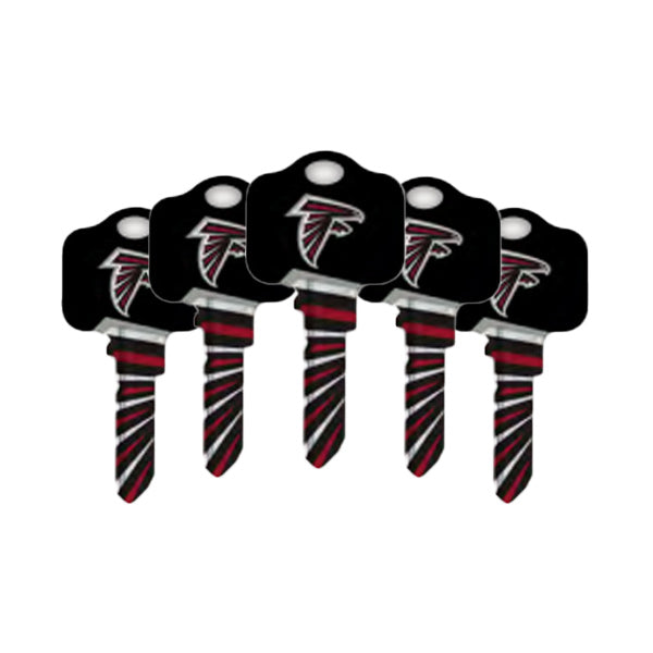 Ilco - NFL TeamKeys - Key Blank - Atlanta Falcons - KW1 (5 Pack)