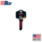 Ilco - NBA TeamKeys - Key Blank - Miami Heat - KW1 (5 Pack)