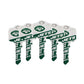 Ilco - NFL TeamKeys - Key Blank - New York Jets - KW1 (5 Pack)