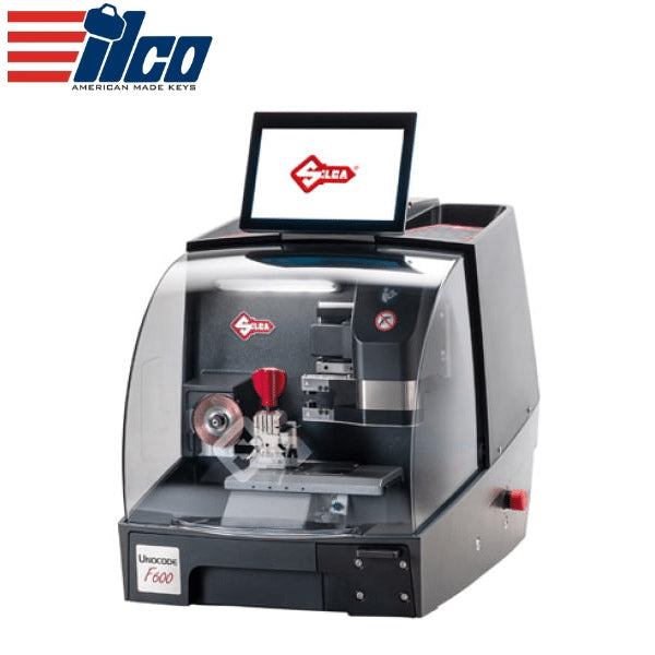 Ilco - Silca Unocode F600 - Automotive Key Cutter - Cutting And Engraving Flat Keys