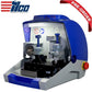 ILCO KM Poker Elite key-cutting machine in action, duplicating flat and cruciform keys.