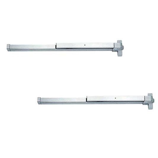 2x Heavy Duty Panic Bar - Exit Device - Grade 1 - Aluminum Finish - 36" (2 For 1) - UHS Hardware