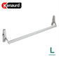 Commercial Grade 1 - Cross Bar Panic Exit Device For Glass Doors - Aluminium 36" - LHR