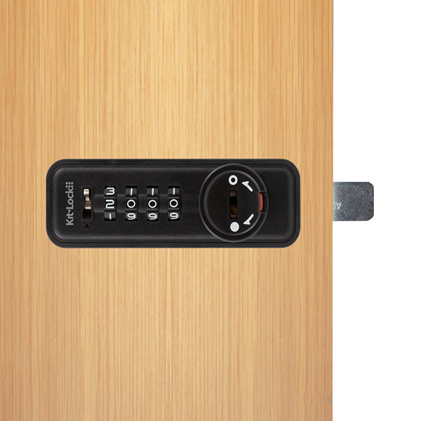 Code Locks - KL15 - Mechanical Combination Lock - Kit Lock - Optional function - Optional Handing - Black - UHS Hardware
