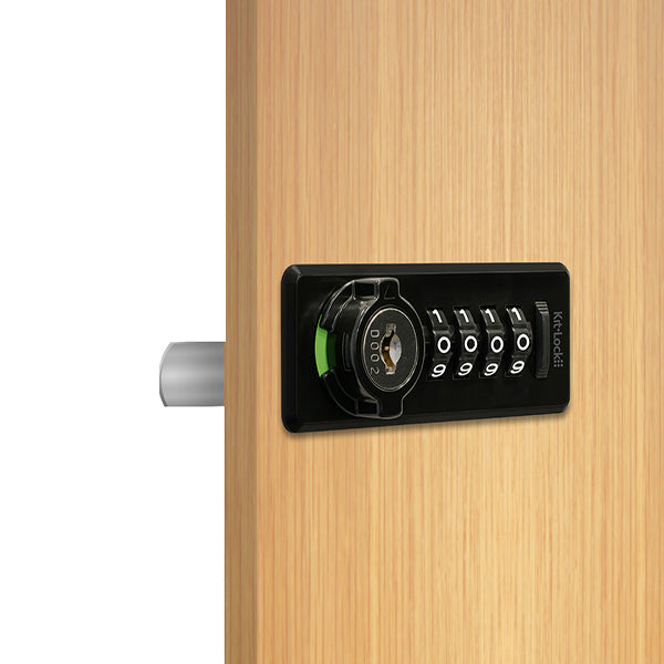 Code Locks - KL20 - Mechanical Combination Lock - Kit Lock - Optional Handing - Black - UHS Hardware