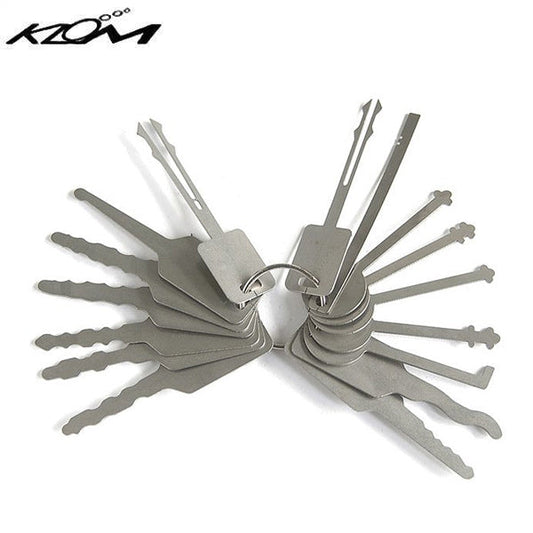 KLOM - Haoshi Warded and Wafer Pick Set  - 16 Pieces