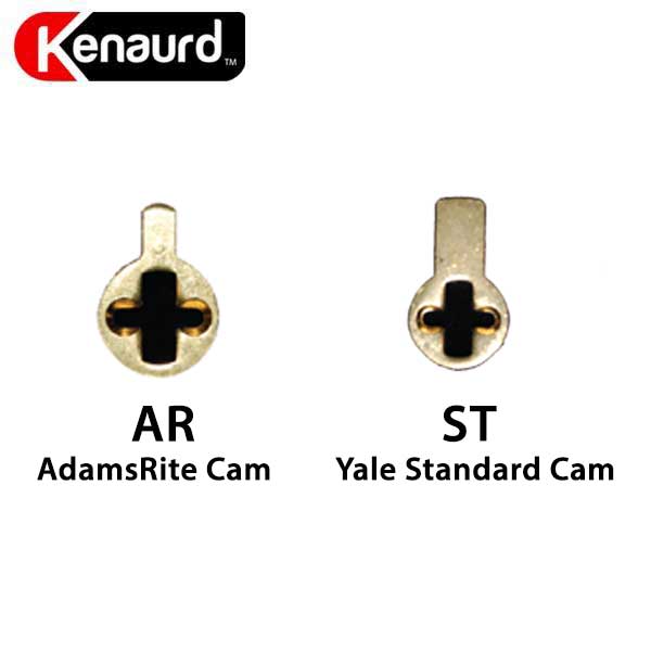 10 x Premium Mortise Cylinder - 1" - 10B - Oil Rubbed Bronze / Black - (SC1) (Pack of 10) - UHS Hardware