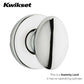 Kwikset - 200AO - Aliso Knob Set - Round Rose - 26 - Polished Chrome - Passage - Grade 3 - UHS Hardware