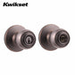 Kwikset - 400P - Polo Knob Set - Round Rose - Venetian Bronze - Entrance - SmartKey Technology - Grade 3