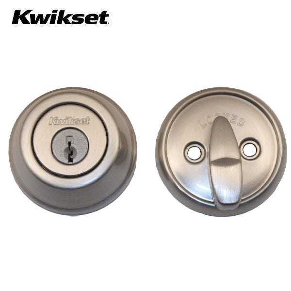 Kwikset - 780 - Residential Deadbolt - Single Cylinder - 15 - Satin Nickel - Grade 2