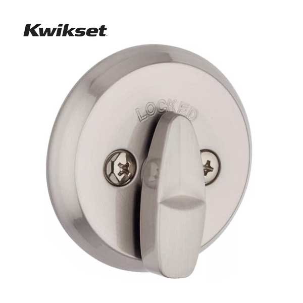 Kwikset - 816 - High Security Key Control Deadbolt - 15 - Satin Nickel - SmartKey Technology - Grade 2 - UHS Hardware