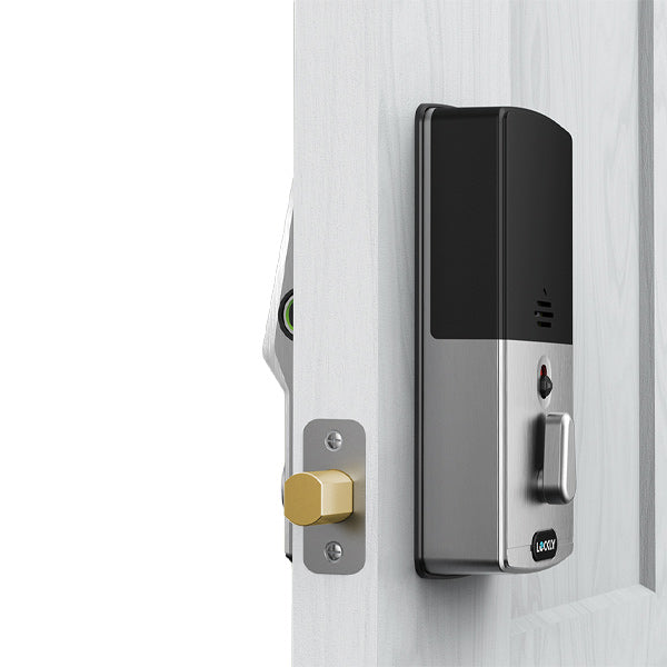 Lockly Guard - DEADBOLT 728FZ -  Fingerprint Z-Wave Smart Lock - Keypad - Biometric Fingerprint-Bluetooth  App Controlled - Satin Nickel