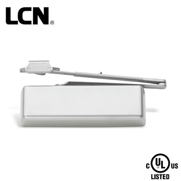 LCN - 4040XP - Hydraulic Door Closer - Regular Arm with Parallel Arm Bracket - Right Handing - Adjustable Size 1-6 - Metal Covering - Through Bolt Self Reaming & Tapping Screws - Fire Rated - Grade 1