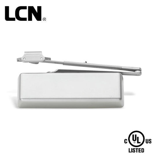 LCN - 4040XP - Hydraulic Door Closer - Regular Arm with Parallel Arm Bracket - Right Handing - Adjustable Size 1-6 - Metal Covering - Through Bolt Self Reaming & Tapping Screws - Fire Rated - Grade 1