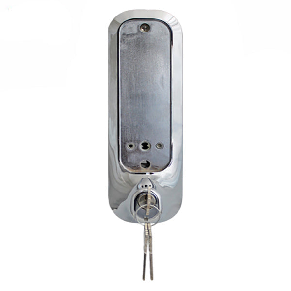 Lockey - Key Override Kit - System for 2000 Series Keyless Lever Locks - Satin Chrome - Keyed Different