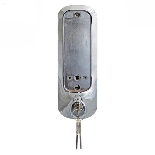 Lockey - Key Override Kit - System for 2000 Series Keyless Lever Locks - Satin Chrome - Keyed Different