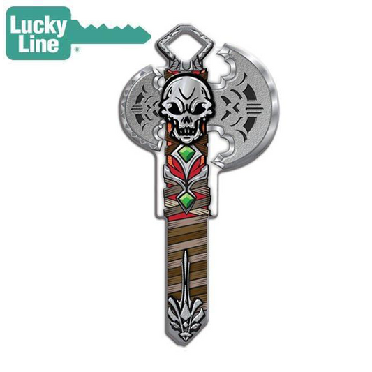 LuckyLine - B143S - Key Shapes - Battle Axe - Schlage - SC1 - Single Key